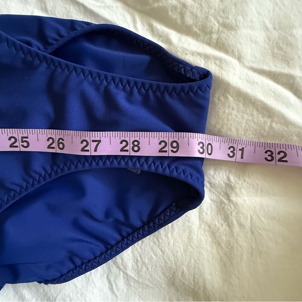NWT Fabletics High Tide Zip-Front One-Piece Swimsuit Admiral Blue Size XXL/1X - Picture 10 of 10